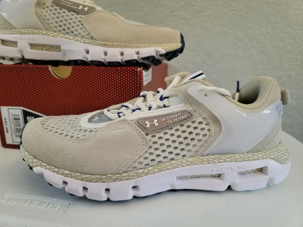 Under Armour HOVR Summit Michelin Shoes Size 9 Mens 10.5 W White 3022579-101 - Picture 2 of 7